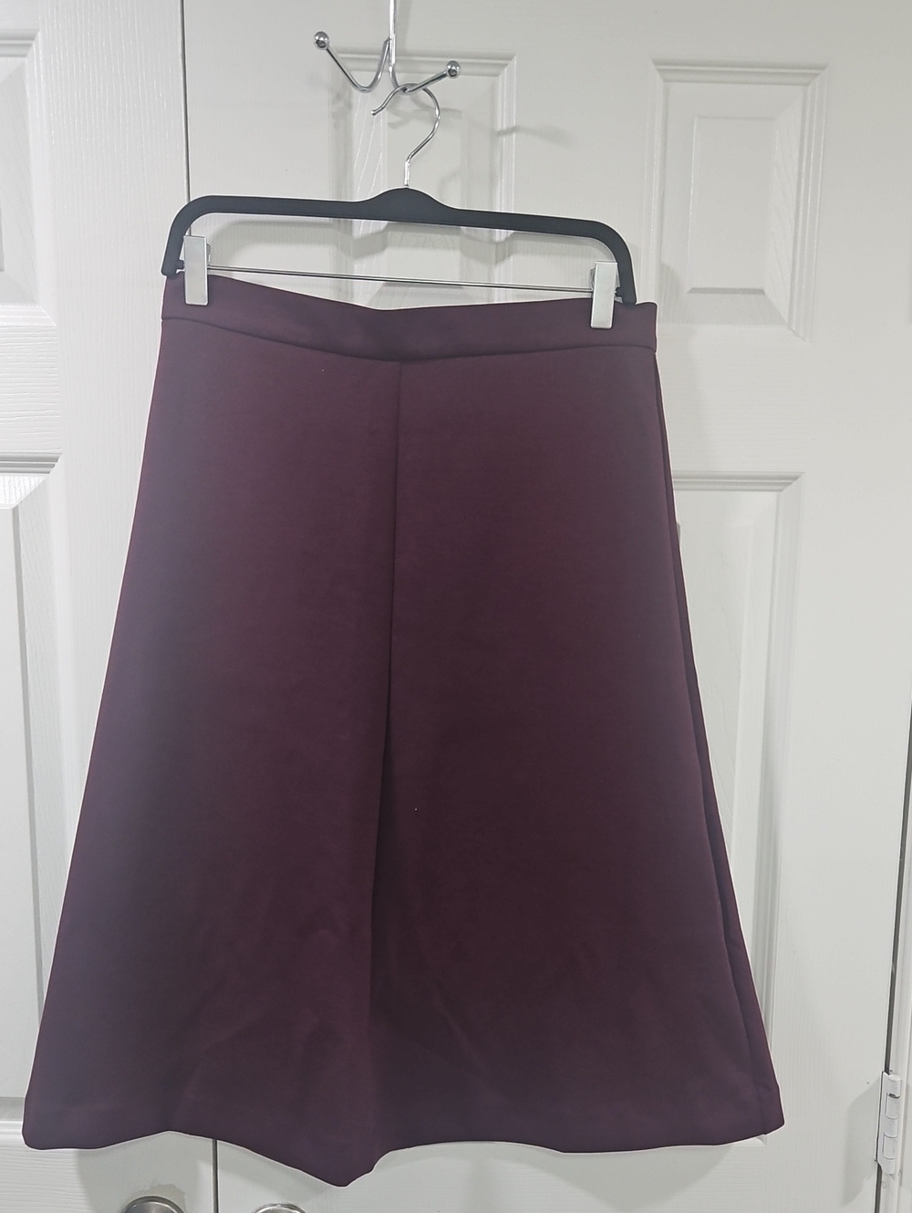 Ann Taylor Plum A-Line Skirt